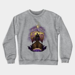 Minnesota Vikings Fans - Just Once Before I Die: Struck by Lightning Crewneck Sweatshirt